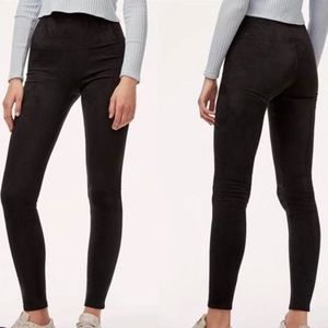ARITZIA WILFRED FREE GREY SUEDE DARIA PANT LEGGINGS
